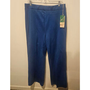Women's Cape Cod Match Mate Vintage Pull-On Blue Trousers Size 20